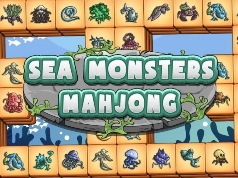 Igra Morska čudovišta Mahjong  online