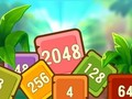 Igra Tropske kocke 2048  online