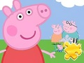 Igra Slagalica: Peppa s obitelji  online