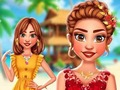 Igra Otočka princeza svuda oko mode  online