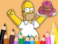 Igra Bojanka: Simpsonova krafna  online