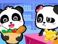 Igra Slagalica: Baby Panda Supermarket  online