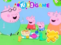 Igra Slagalica: Obiteljski piknik Peppa Pig  online