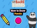 Igra We Bare Bears Kako nacrtati pandu  online
