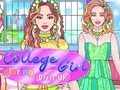Igra Bojanje studentkinje  online