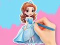 Igra Bojanka: Chibi princeza  online