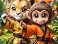 Igra Kung-fu male životinje  online
