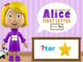 Igra Svijet Alice Prvo slovo  online