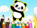 Igra Bojanka: Slatka panda  online