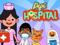 Igra Bolnica Pepi: Učite i brinite  online