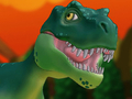 Igra Dino trčanje: lava online
