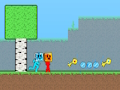 Igra Vatra i voda Stickman  online