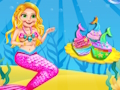 Igra Svjetlucavi aparat za tortu Mermaid  online