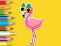 Igra Bojanka: Flamingo  online