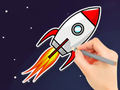 Igra Bojanka: Leteća raketa  online