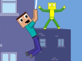 Igra Poligon s preprekama Spider-Noob  online
