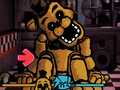 Igra FNF protiv FNAF zlata  online