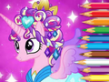 Igra Bojanka: Poni princeza  online