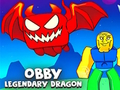 Igra Obby legendarni zmaj  online