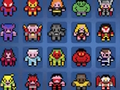 Igra Slike po brojevima - Superheroji  online