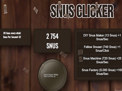 Igra SNUS kliker  online