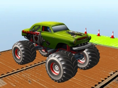 Igra Mega rampa Monster truck  online