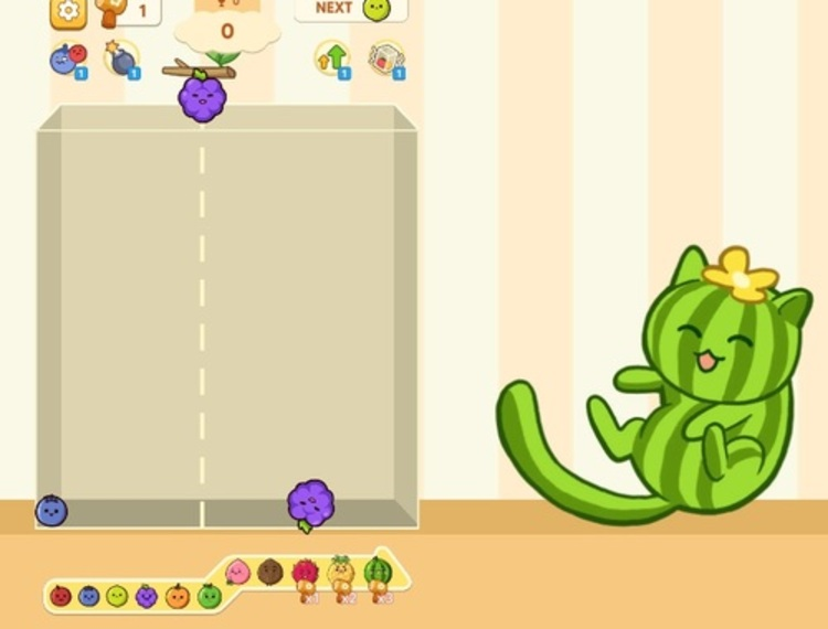 Igra Fruit Merge Juicy Drop Igra  online