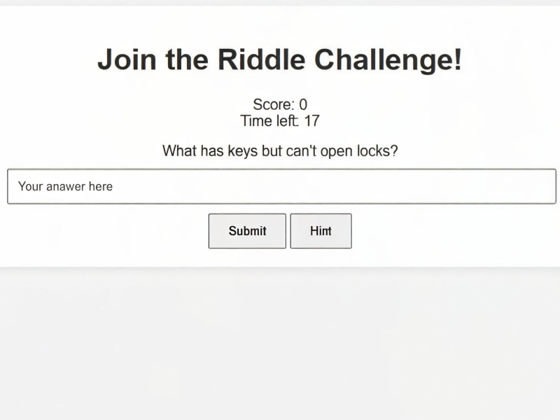 Igra Riddle Challenge online