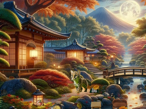 Igra Skrivene tajne japanskog vrta  online