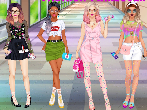 Igra Modni makeover tima studentica  online