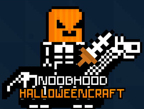 Igra Noobhood Halloweencraft online