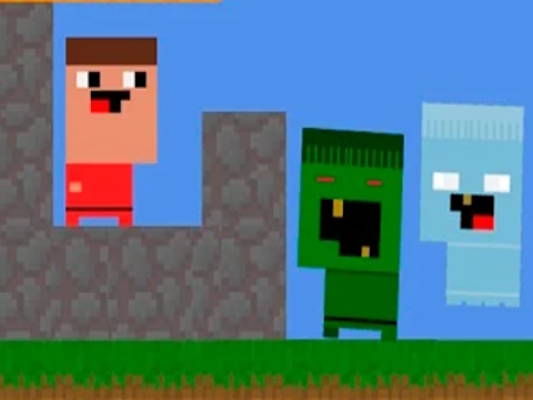 Igra Nubici grade obranu protiv zombija  online