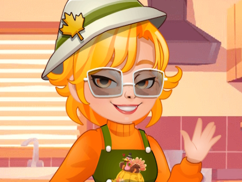 Igra Roxie's Kitchen kolačić za Dan zahvalnosti  online