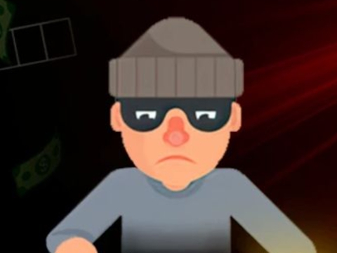 Igra Lopov Razbiti sef  online