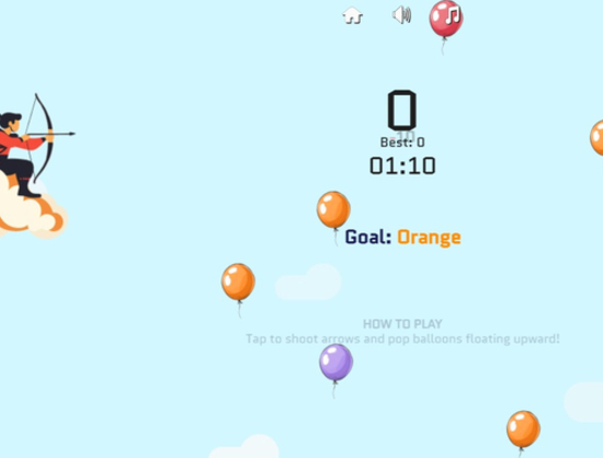 Igra Izazov balona Archer online