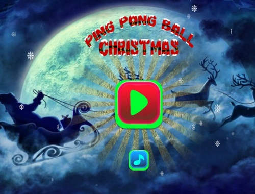 Igra Ping pong loptica Božić  online