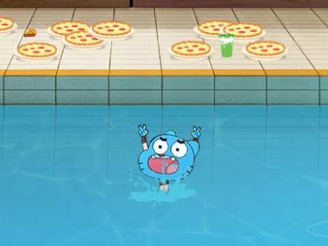 Igra Čudesni svijet Gumball Pool Partyja  online