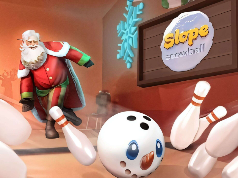Igra Padina Snježna kugla  online