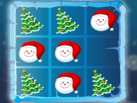 Igra Božićni Tic Tac Toe  online