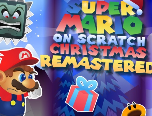 Igra Super Mario na Scratch Christmas Remastered online