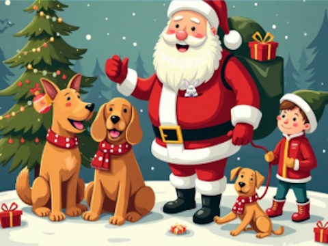 Igra Christmas Spot razlike  online