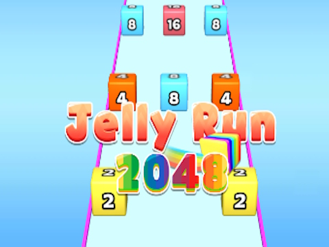 Igra Jelly Run 2048 online