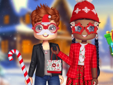 Igra Roblox božićno odijevanje  online