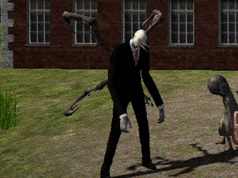 Igra Slenderman izgubljen u školi  online