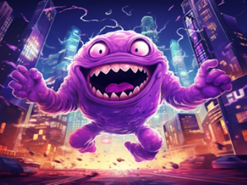 Igra Zagonetka Grimace Shake Jigsaw online