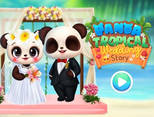Igra Panda tropska priča o vjenčanju online