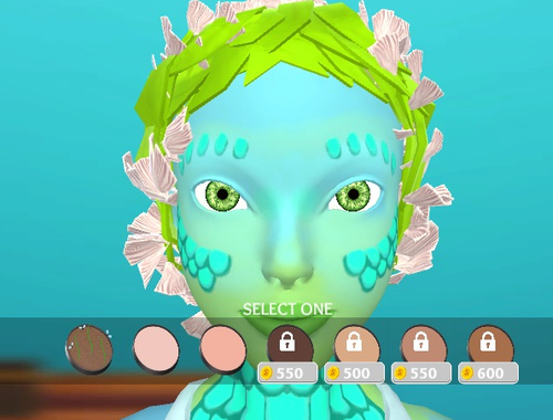 Igra Šminka čudovišta 3D  online