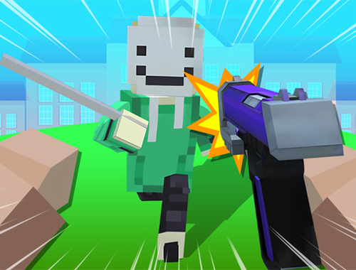 Igra Block Craft 3D škola  online