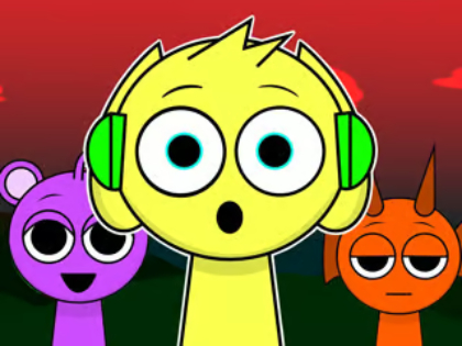 Igra Slagalica: Sprunki Band  online