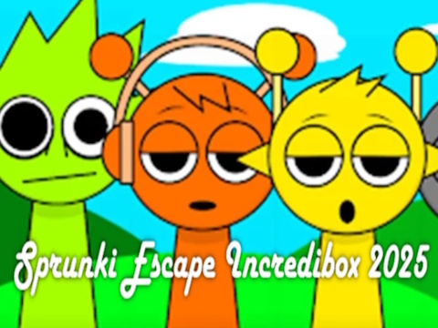 Igra Sprunki Escape Incredibox 2025 online